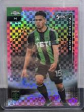 Daniel Perreira 2021 Topps Chrome Pink Hyper Refractor Rookie RC #139