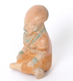 Jamacoaque Pottery Seated Female Figure