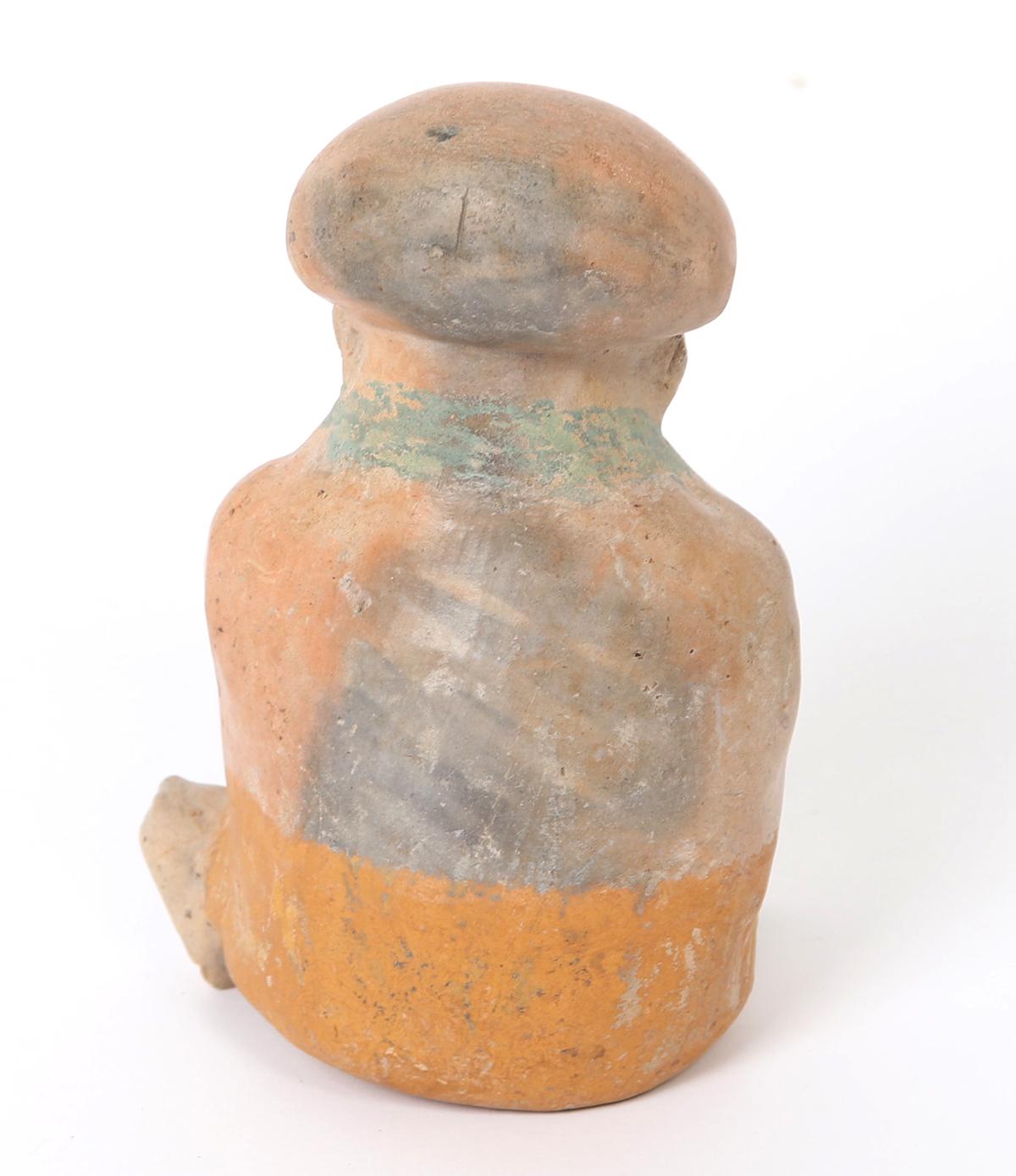 Jamacoaque Pottery Seated Female Figure