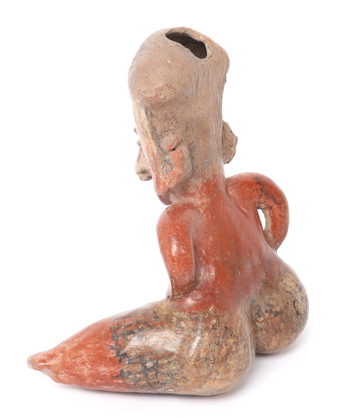 Type D Nayarit Seated Female Figure