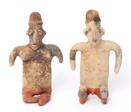 Jalisco Seated Couple, 100 BC - 250 AD