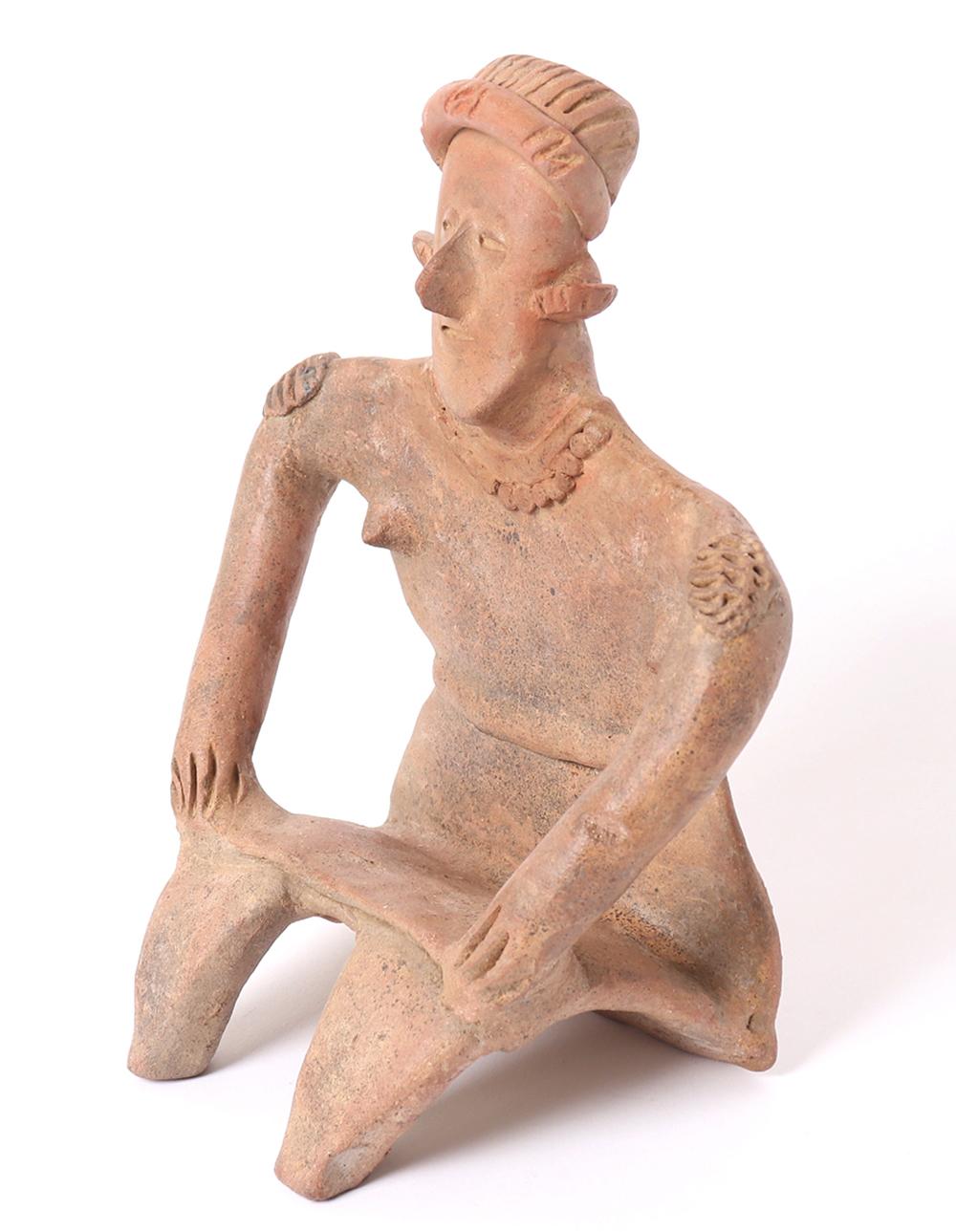 Large Colima Seated Flat Female