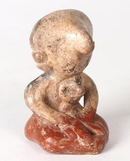 Chinesco Seated Mother & Child, 100BCE-250CE