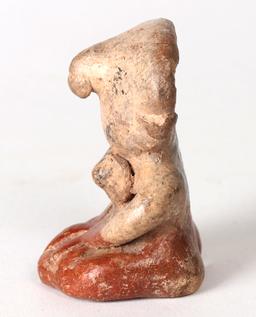 Chinesco Seated Mother & Child, 100BCE-250CE