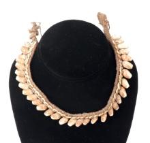 Papua New Guinea Shell Woven Choker