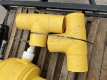 (1) 6" Gas T Valve