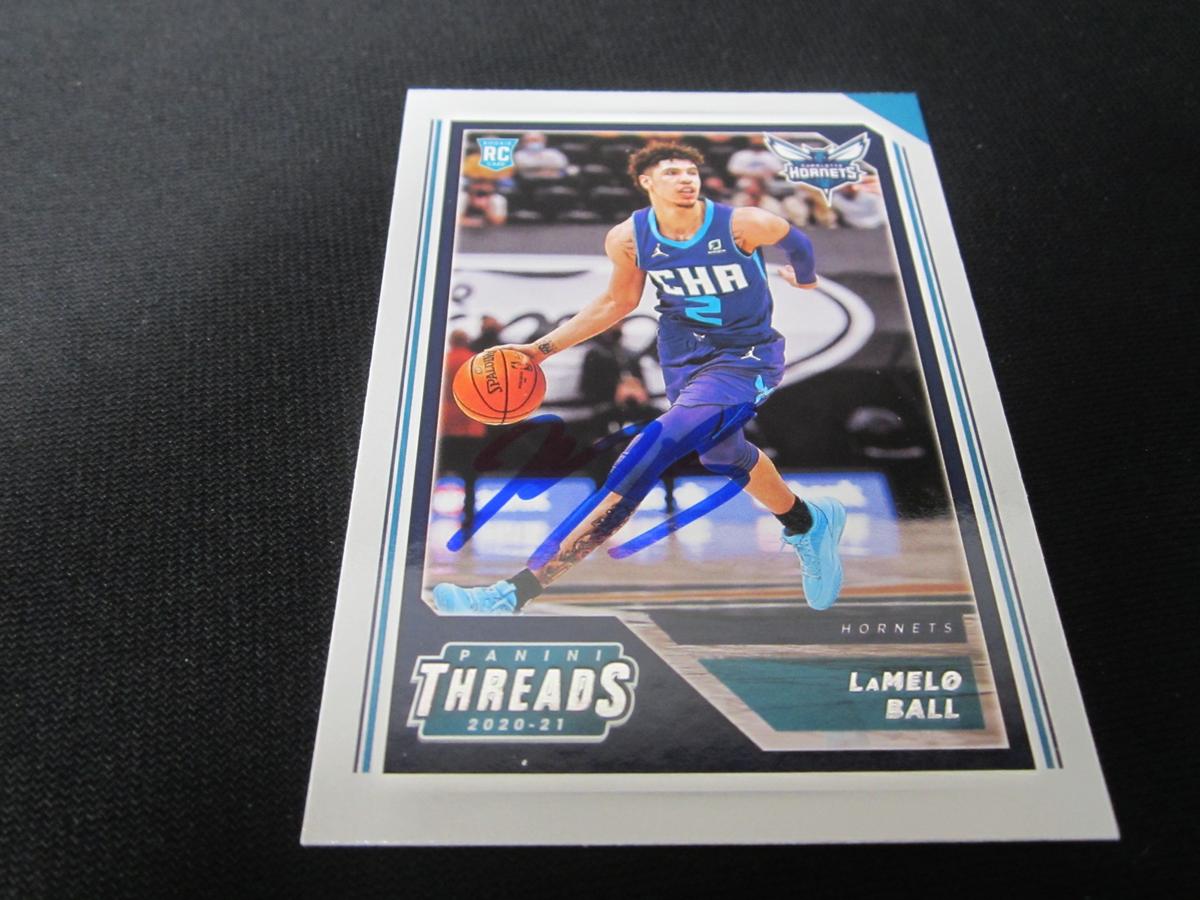 LaMelo Ball Signed Sports Card Certified w COA