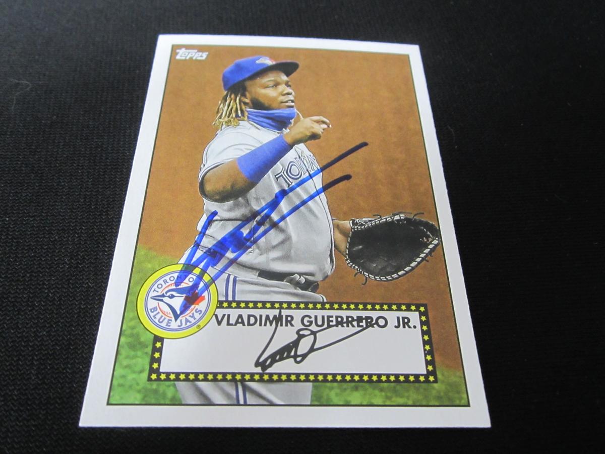 Vladimir Guerrero Jr Signed Sports Card Certified w COA