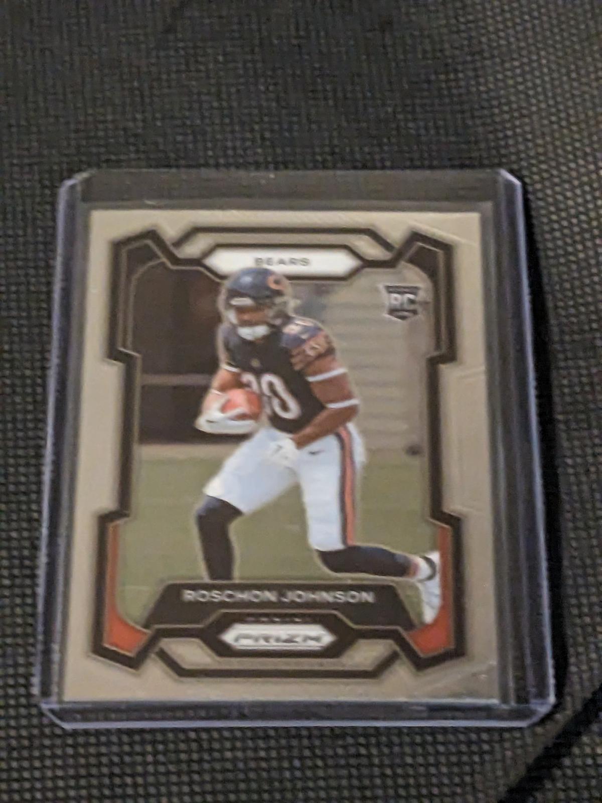 2023 Panini Prizm Base #314 Roschon Johnson (CHICAGO BEARS)