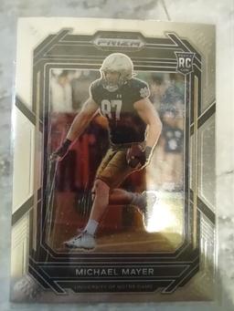 2023 Prizm Draft Picks Rookie Base Michael Mayer ##155