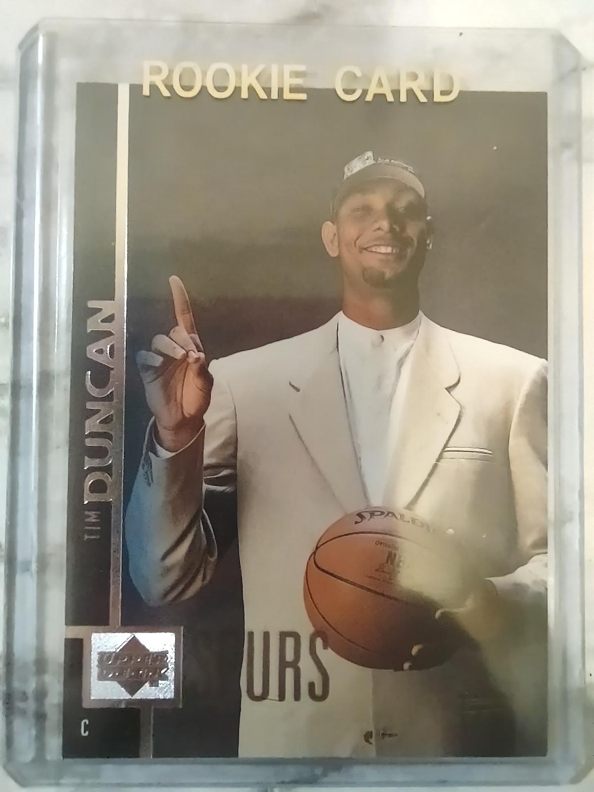 1997-98 Upper Deck Rookie Tim Duncan #114