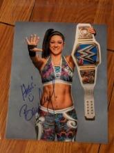 Bayley autographed 8x10 photo with coa