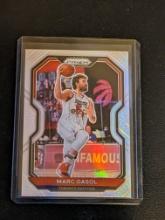 2021-22 Panini Prizm Silver Prizm Marc Gasol Toronto Raptors #206 Refractor