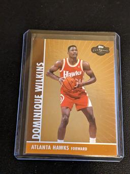 Dominique Wilkins 010/299 SP 2008 Topps co signatures  Parallel Insert SP