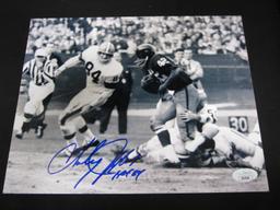 CHARLEY TAYLOR SIGNED 8X10 PHOTO JSA COA