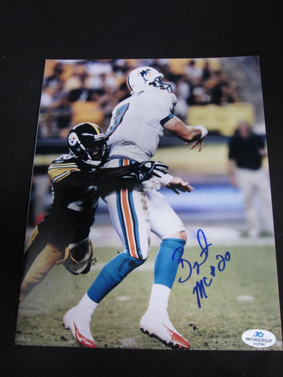 BRYANT MCFADDEN SIGNED 8X10 PHOTO COA