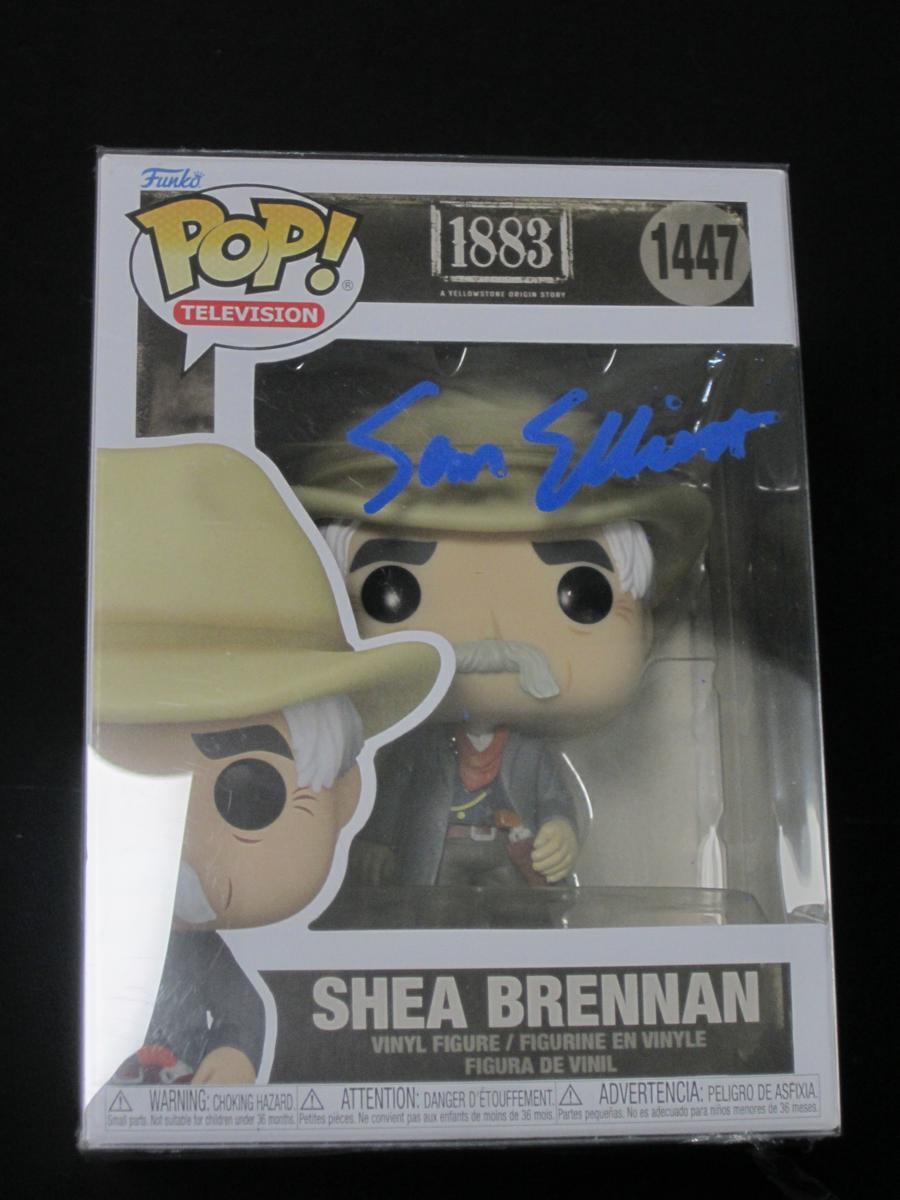 SAM ELLIOTT SIGNED SHEA BRENNAN 1883 FUNKO