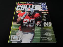 CHRIS BEANIE WELLS SIGNED COLLEGE MAGAZINE