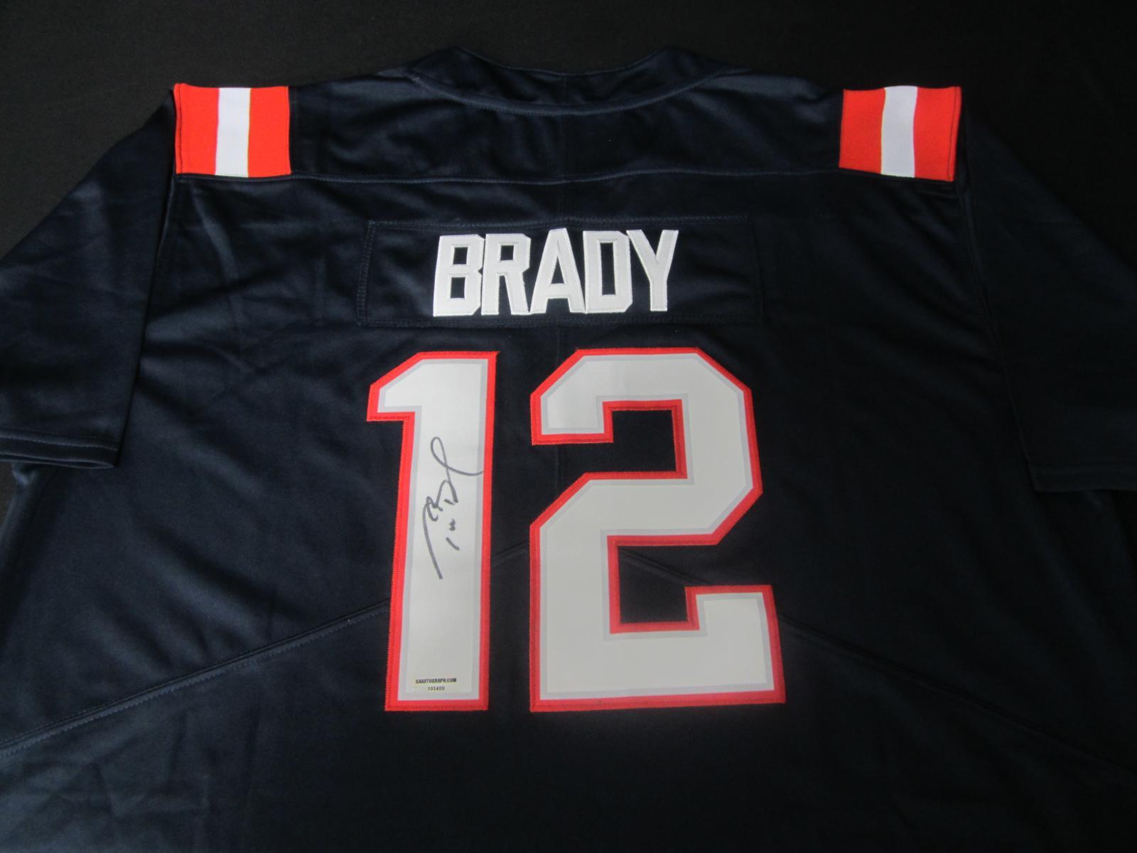 Tom Brady Signed Jersey GAA COA