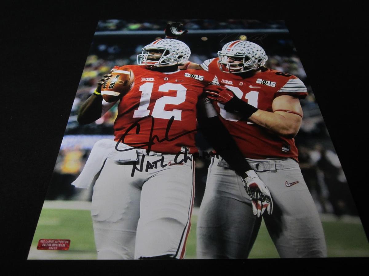 Cardale Jones Signed 8x10 Photo RCA COA