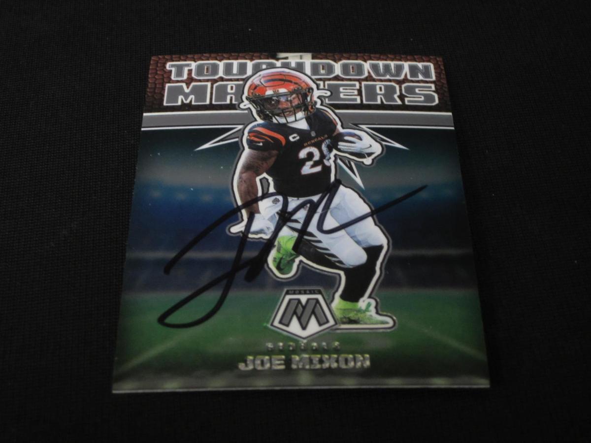 2022 MOSAIC JOE MIXON AUTOGRAPH COA