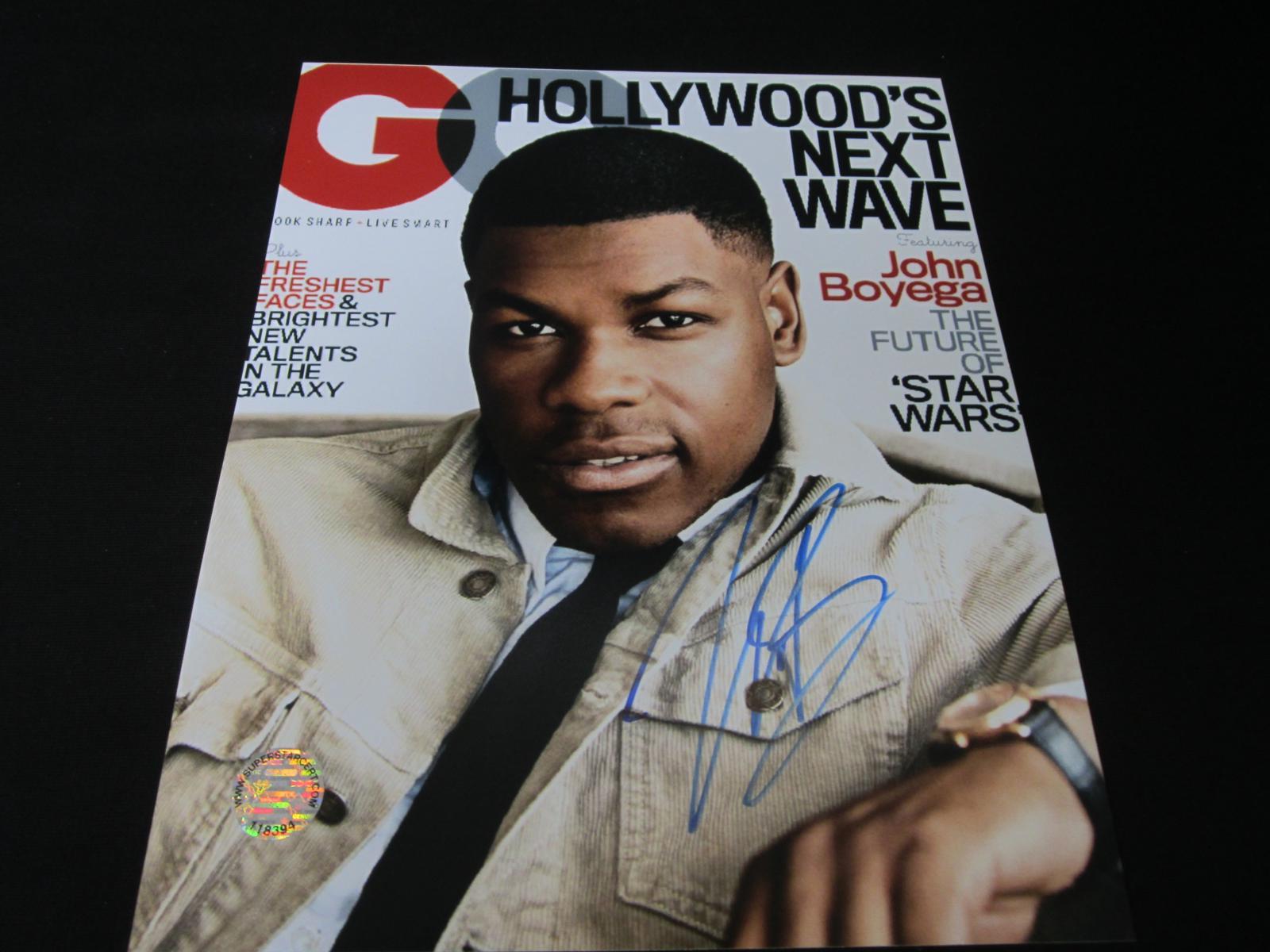 JOHN BOYEGA SIGNED 8X10 PHOTO COA