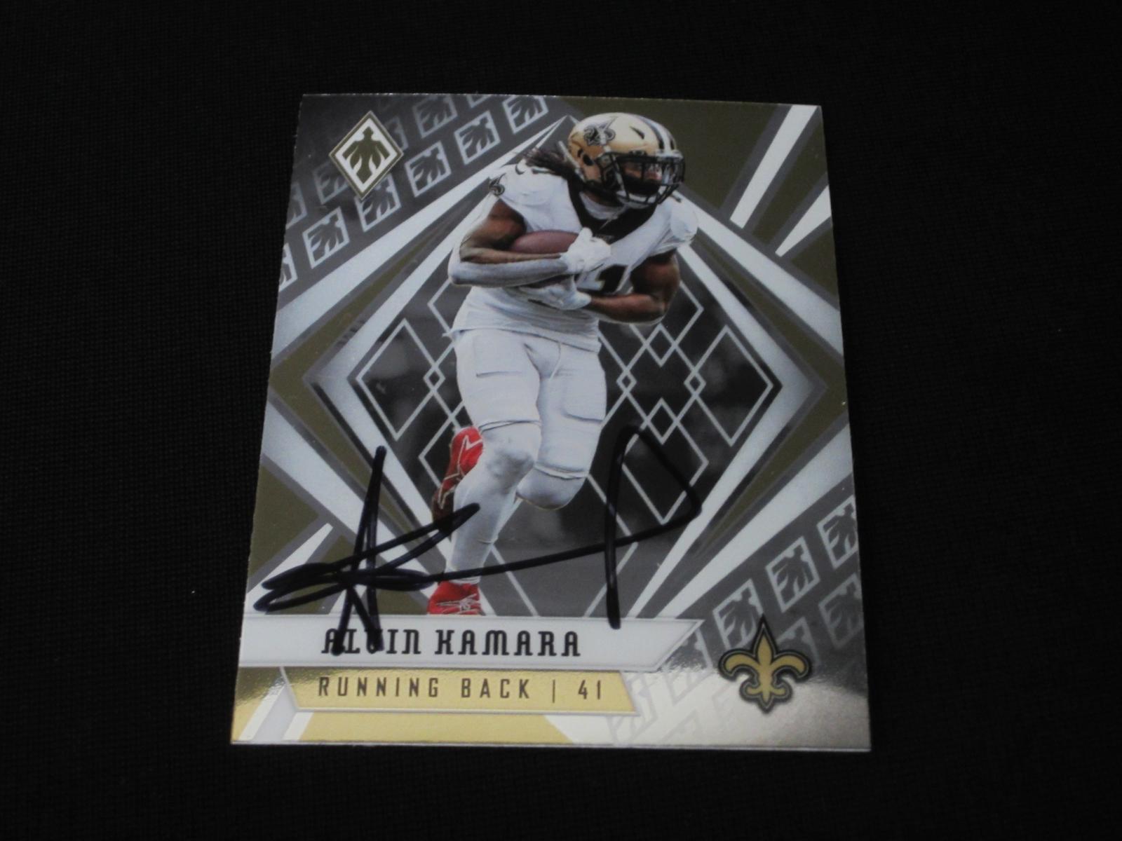 2020 PHOENIX ALVIN KAMARA AUTOGRAPH COA