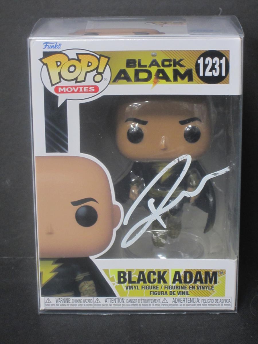 DWAYNE THE ROCK JOHNSON SIGNED FUNKO COA