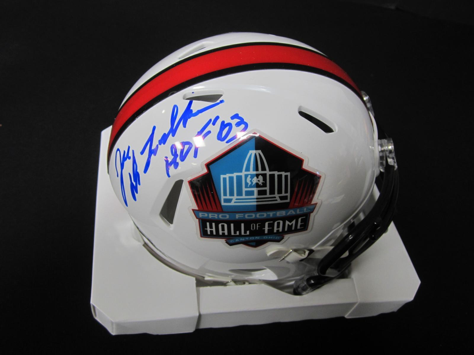 Joe Delamielleure Signed Mini H.O.F. Helmet W/Coa