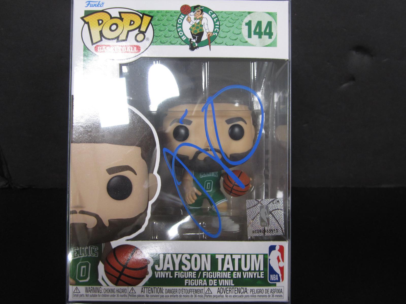 Jayson Tatum Signed Celtics Funko Pop W/Coa