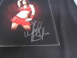 MADISON RAYNE SIGNED 8X10 PHOTO JSA COA