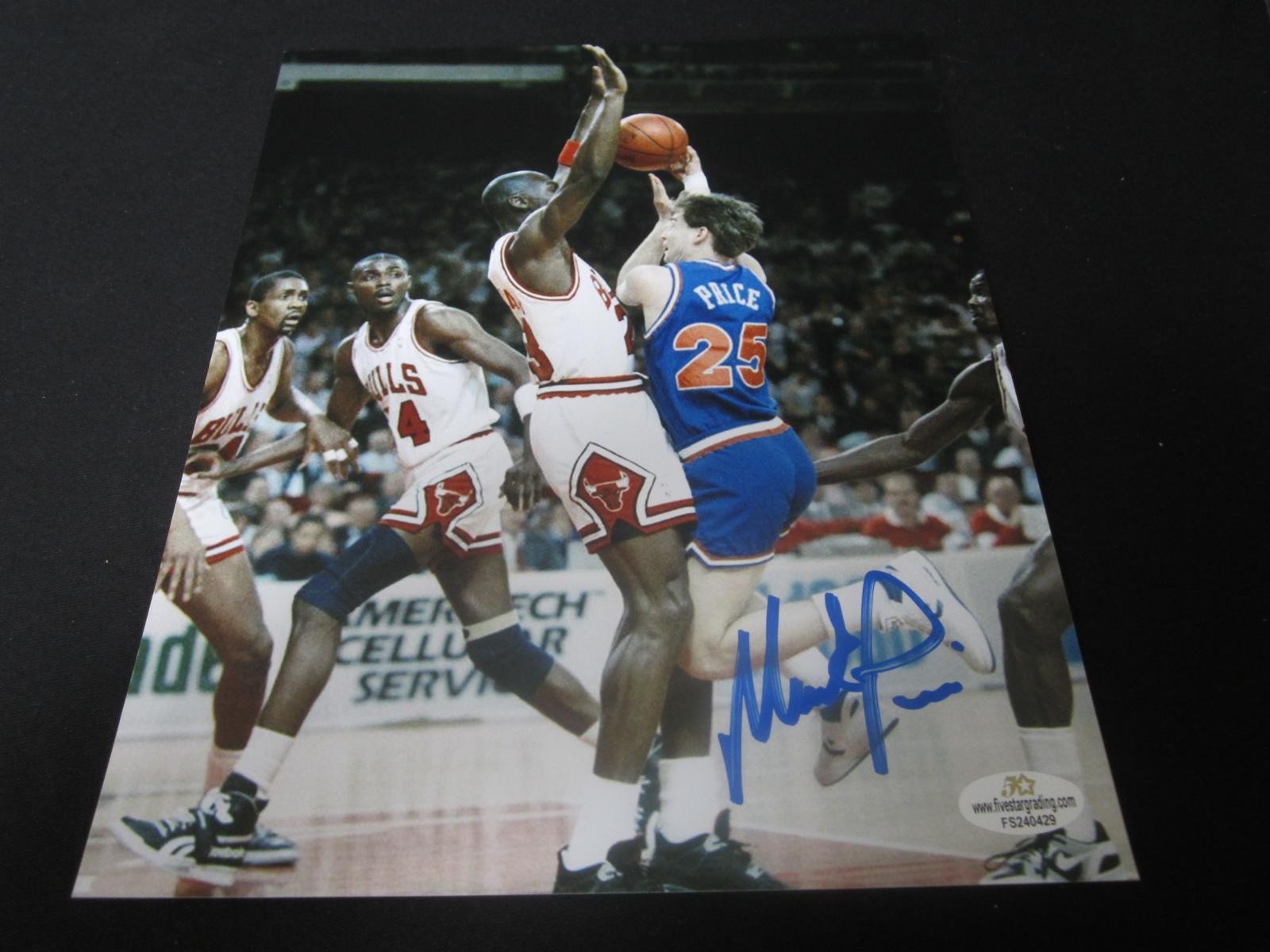 Mark Price Signed 8x10 Photo FSG Witnessed