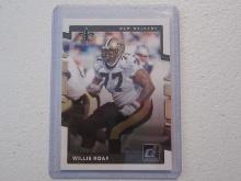 2017 DONRUSS WILLIE ROAF AQUEOUS TEST CARD