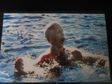 Ari Lehman Signed 11x17 Photo W/Insc JSA COA