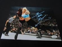 Torrie Wilson Signed 8x10 Photo JSA Witnessed