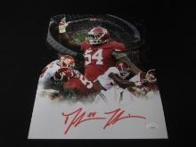 Dalvin Tomlinson signed 11x14 photo JSA COA