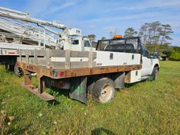 10364 – 2012 Ford F350 4x4 Flat Bed 240k – W1155