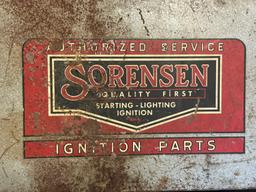 Sorensen Authorized Service Ignition Parts Slant Front Cabinet