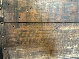 Hyde Park Pre Prohibition Beer Advertising Wooden Shipping Crate