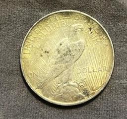 1922 Peace Silver Dollar