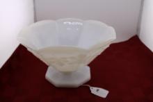 Anchor Hocking Milk Glass Fruit Bowl