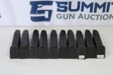 Lot of (10) H&K USP45 Magazines .45 ACP