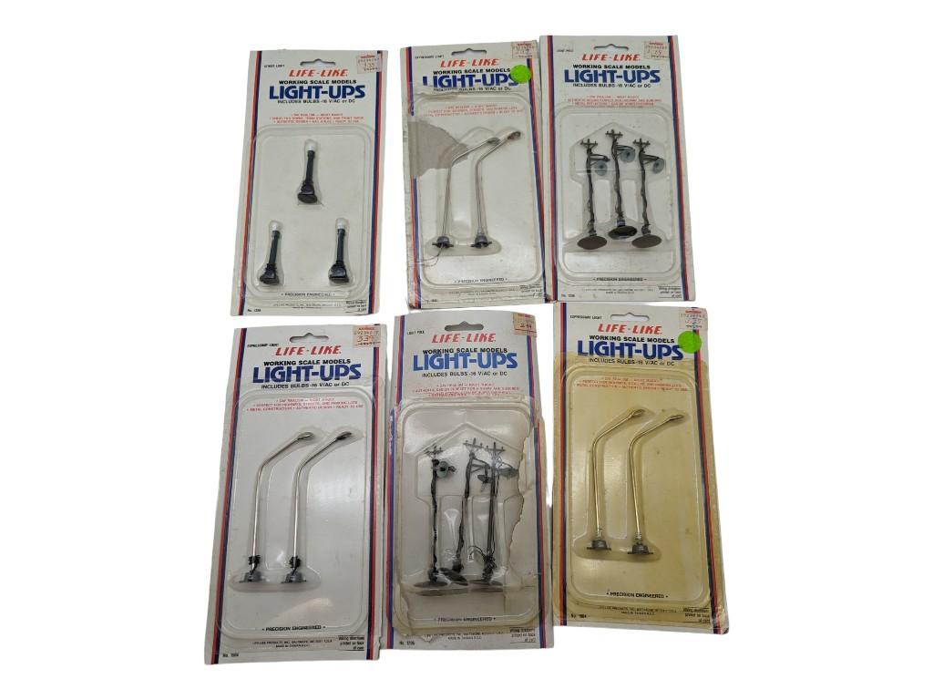 Lot of 6 Life-Like Light-Ups