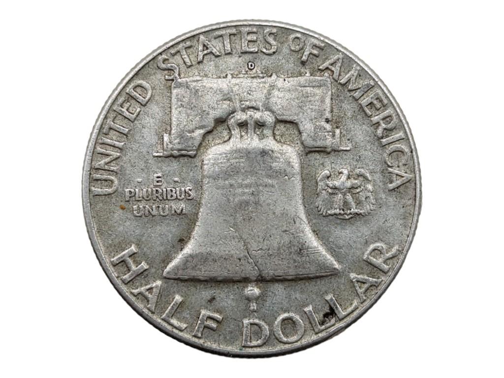 1963-D Franklin Half Dollar