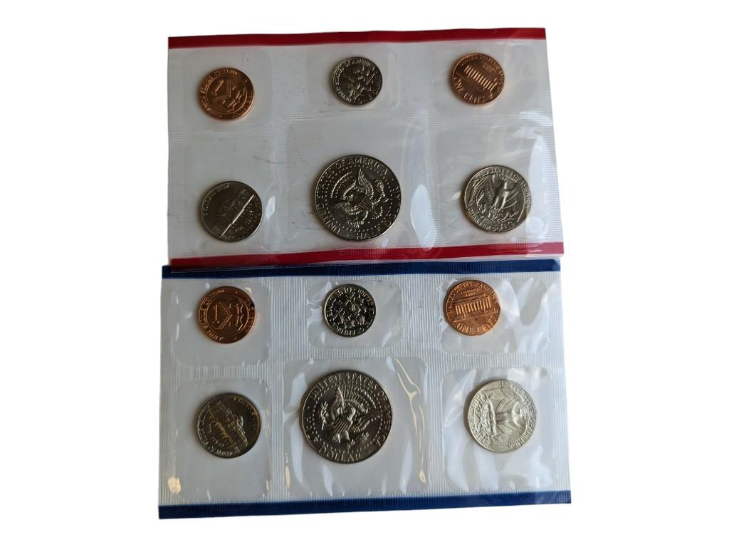 1985 Uncirulated Coin Sets - P & D
