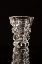 Vintage Tapered Glass Candle Holder