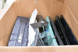 Lot-Monitors and Keyboards in (4) Boxes