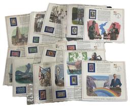 Vintage International Stamps Collection