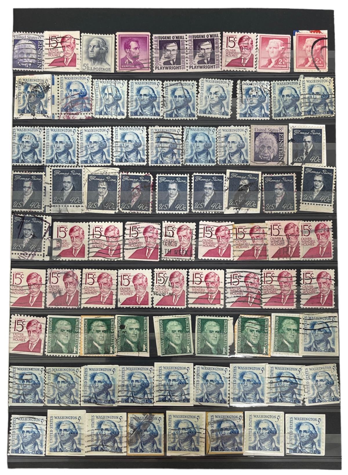 Vintage International Stamps - History Collection