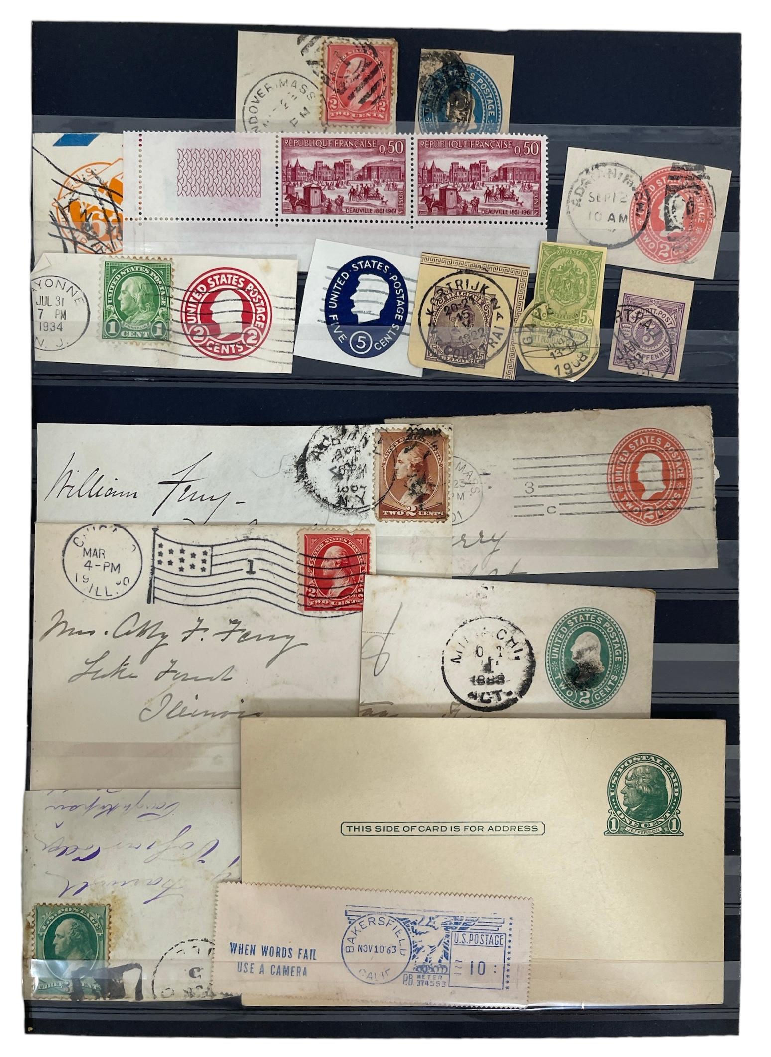 Vintage International Stamps - History Collection